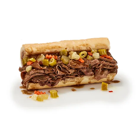 Beef & Sausage Sandwiches