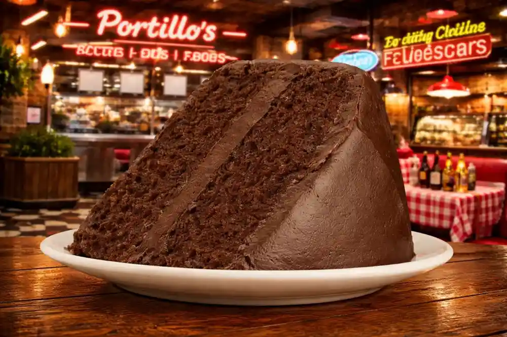 Chocolate Cake Slice
