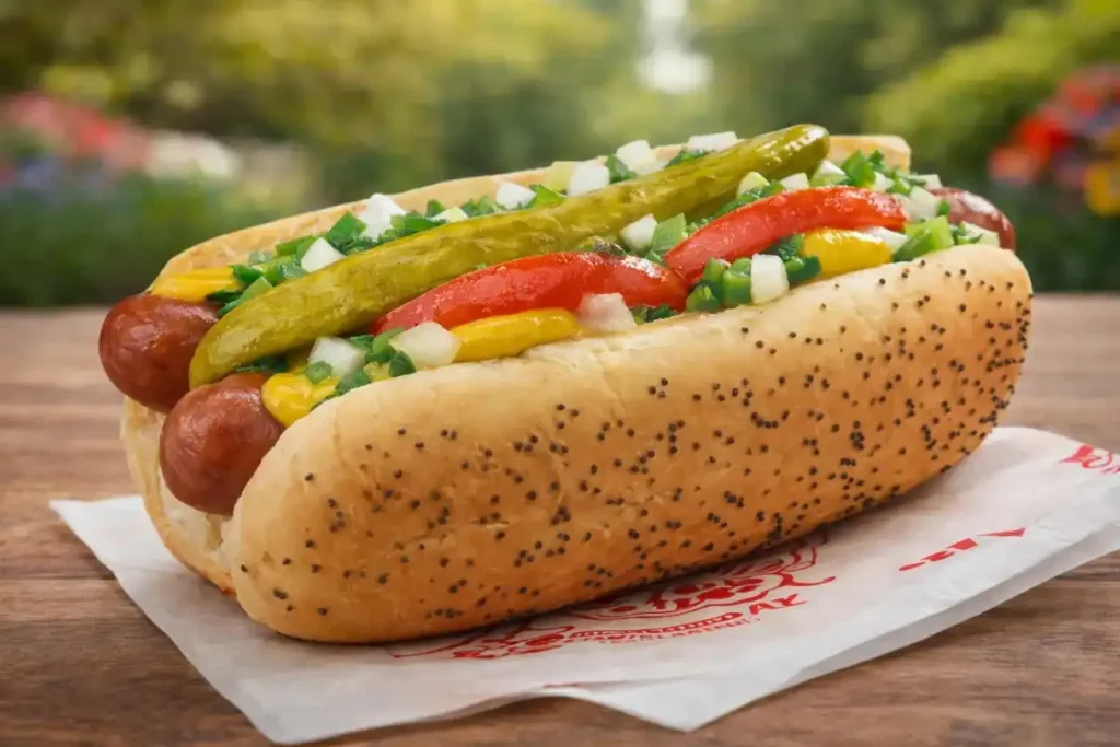 Hot Dog (Chicago-style)