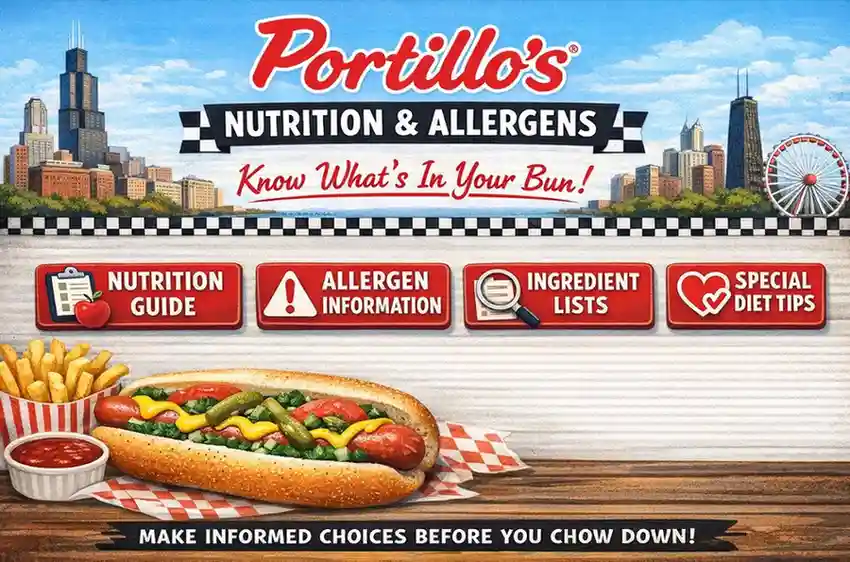 Portillo’s Nutrition